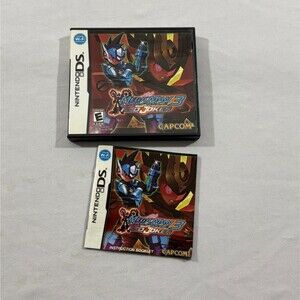 Mega Man Star Force 3 Red Joker Nintendo DS Case Manual Only No Game Authentic